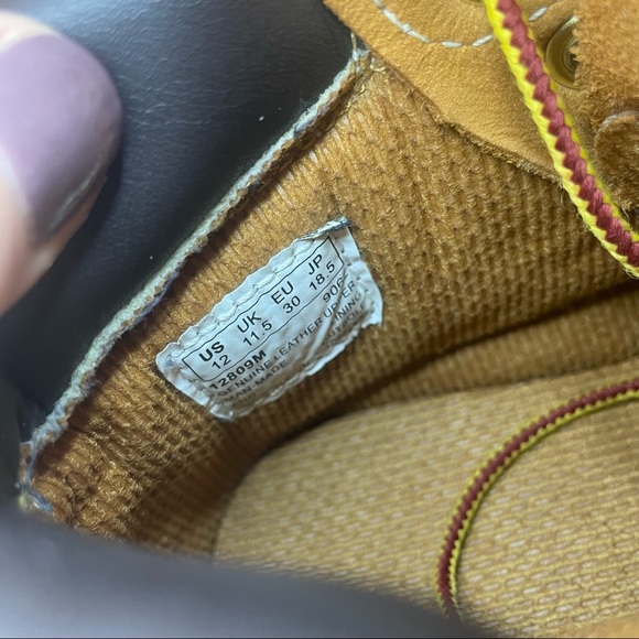 Timberland Waterproof Boots Kids sz 12 - Picture 5 of 6